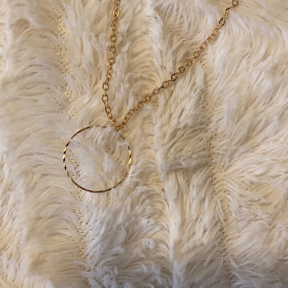 Golden necklace